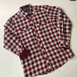 Marvel Red and Blue Casual Shirt